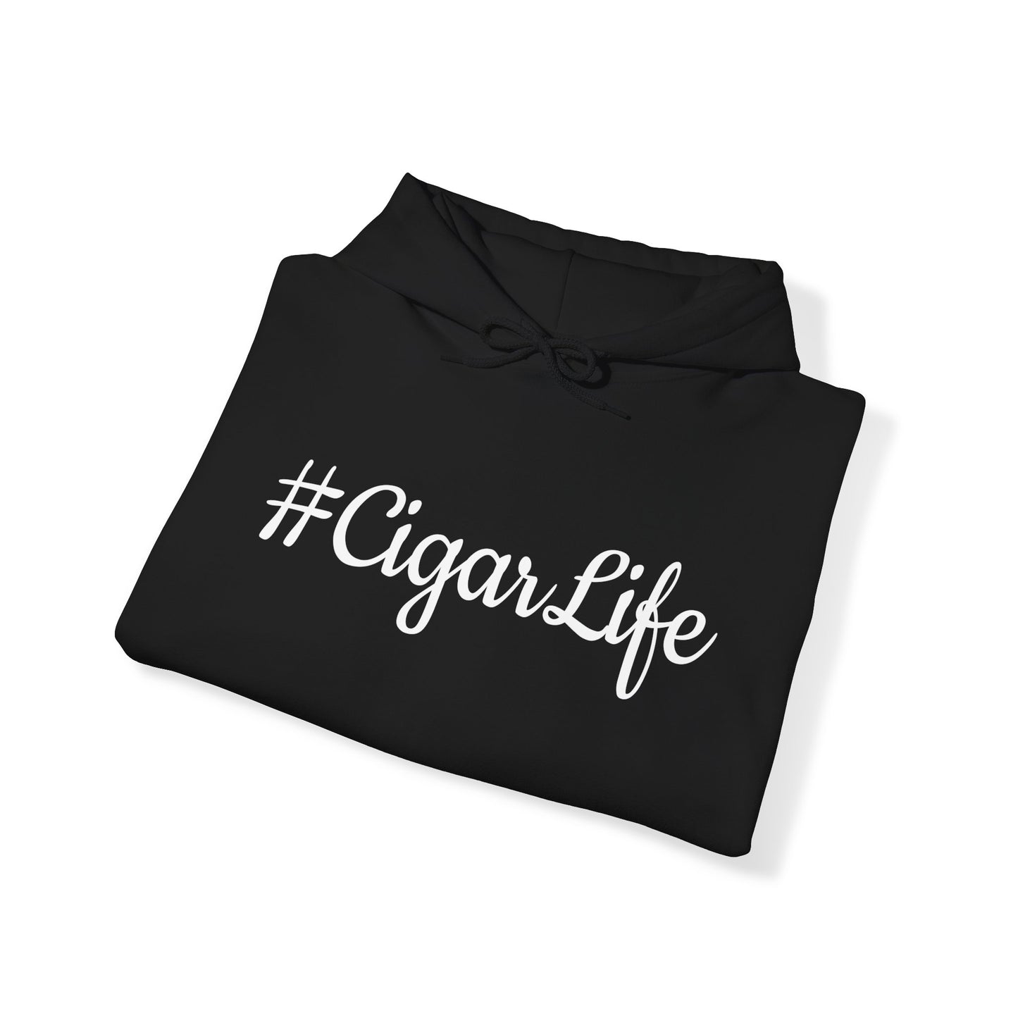 #CigarLife Unisex Hoodie (White)