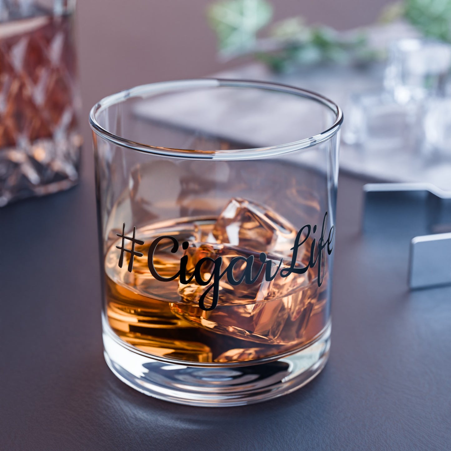 #CigarLife Whiskey Glass (10oz)