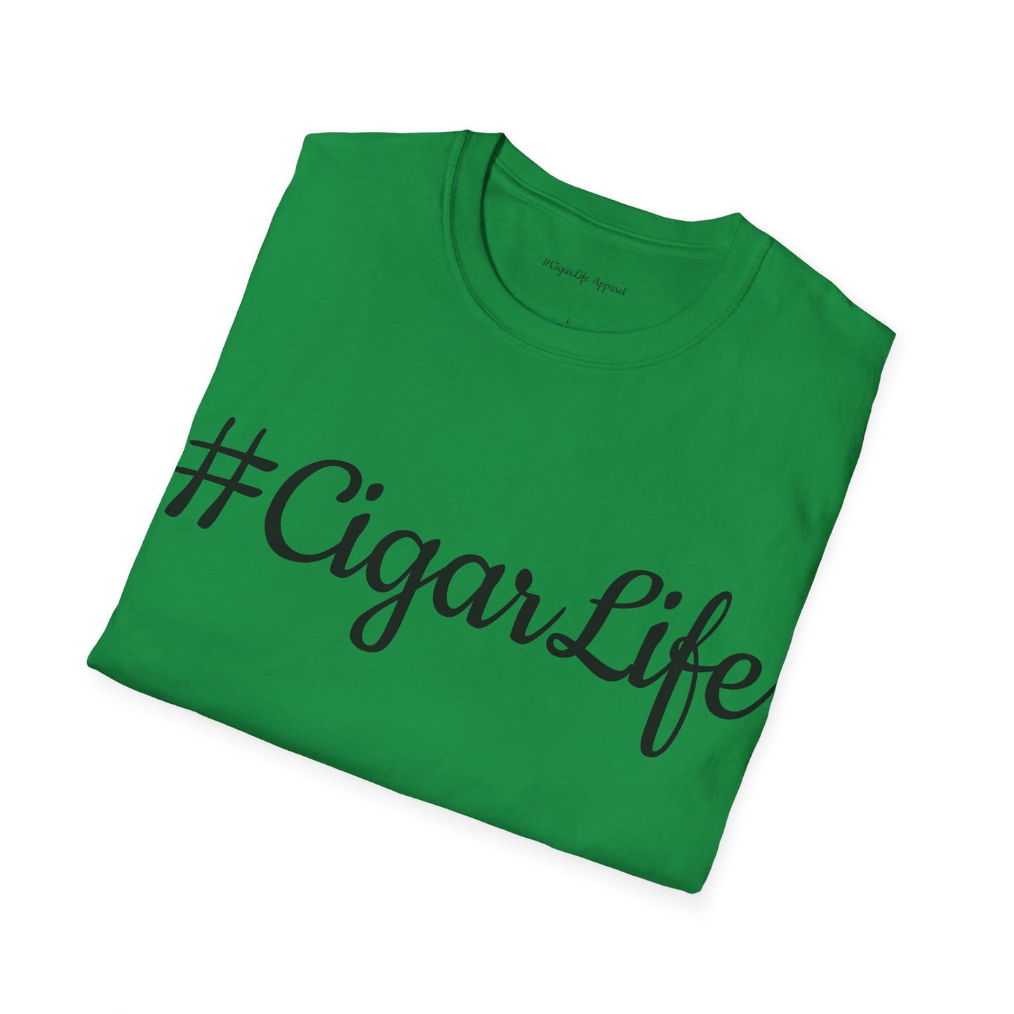 #CigarLife Unisex T-Shirt (Green/Black)