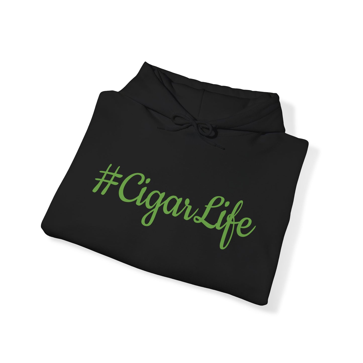 #CigarLife Unisex Hoodie (Lime Green)