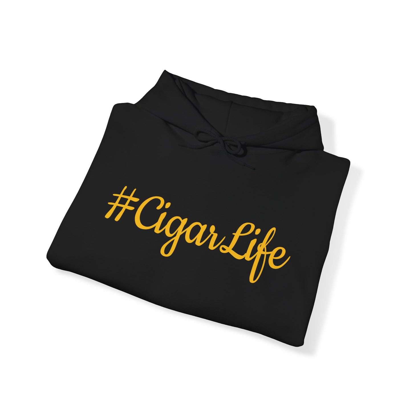 #CigarLife Unisex Hoodie (Yellow)
