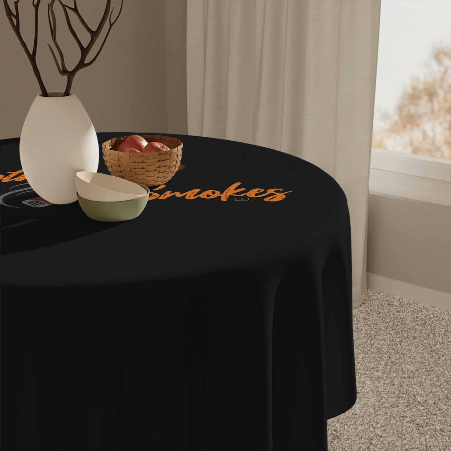Smooth Smokes Cigars 55"x55" Tablecloth