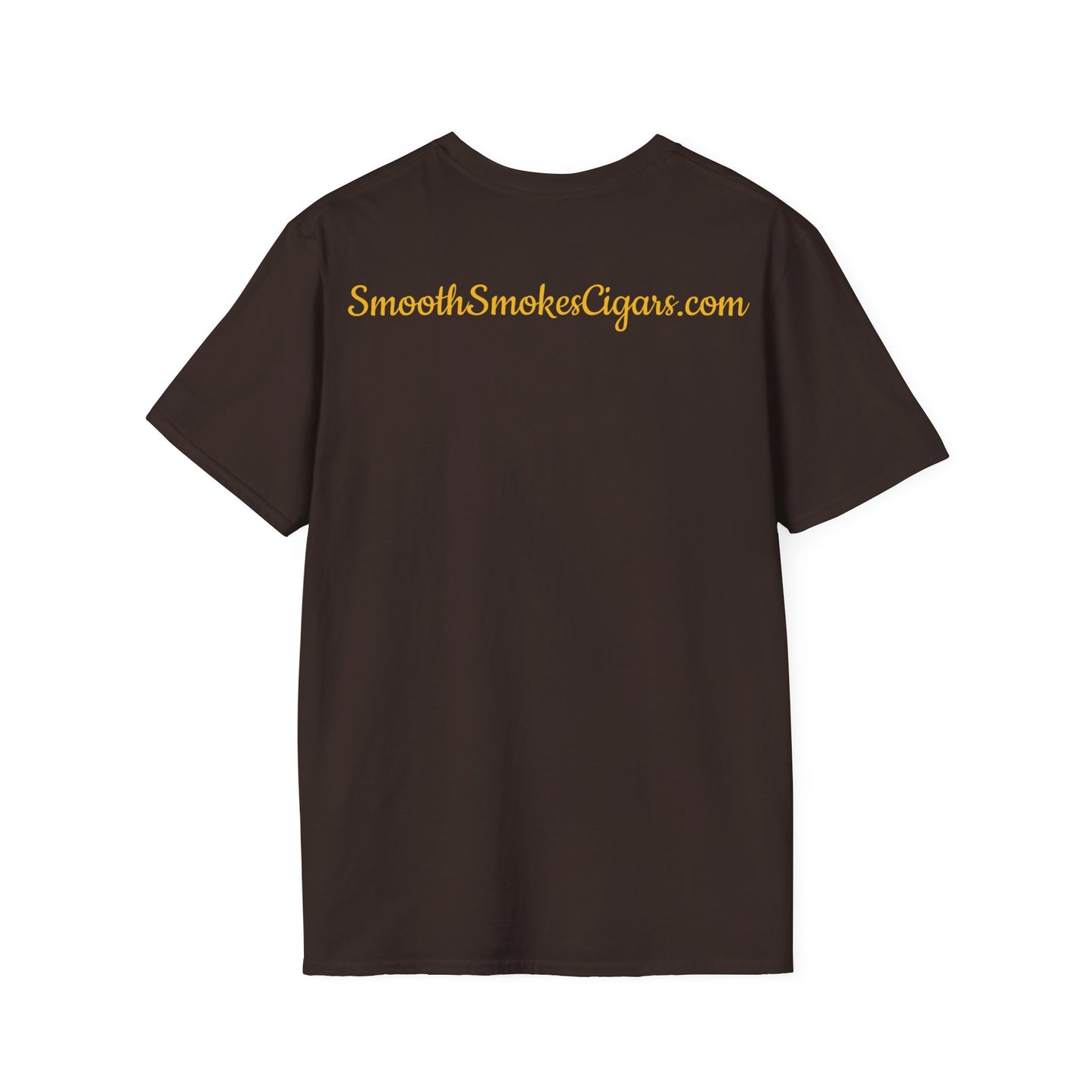 #CigarLife Unisex T-Shirt (Chocolate Brown/Yellow)