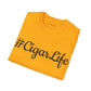 #CigarLife Unisex T-Shirt (Yellow/Black)