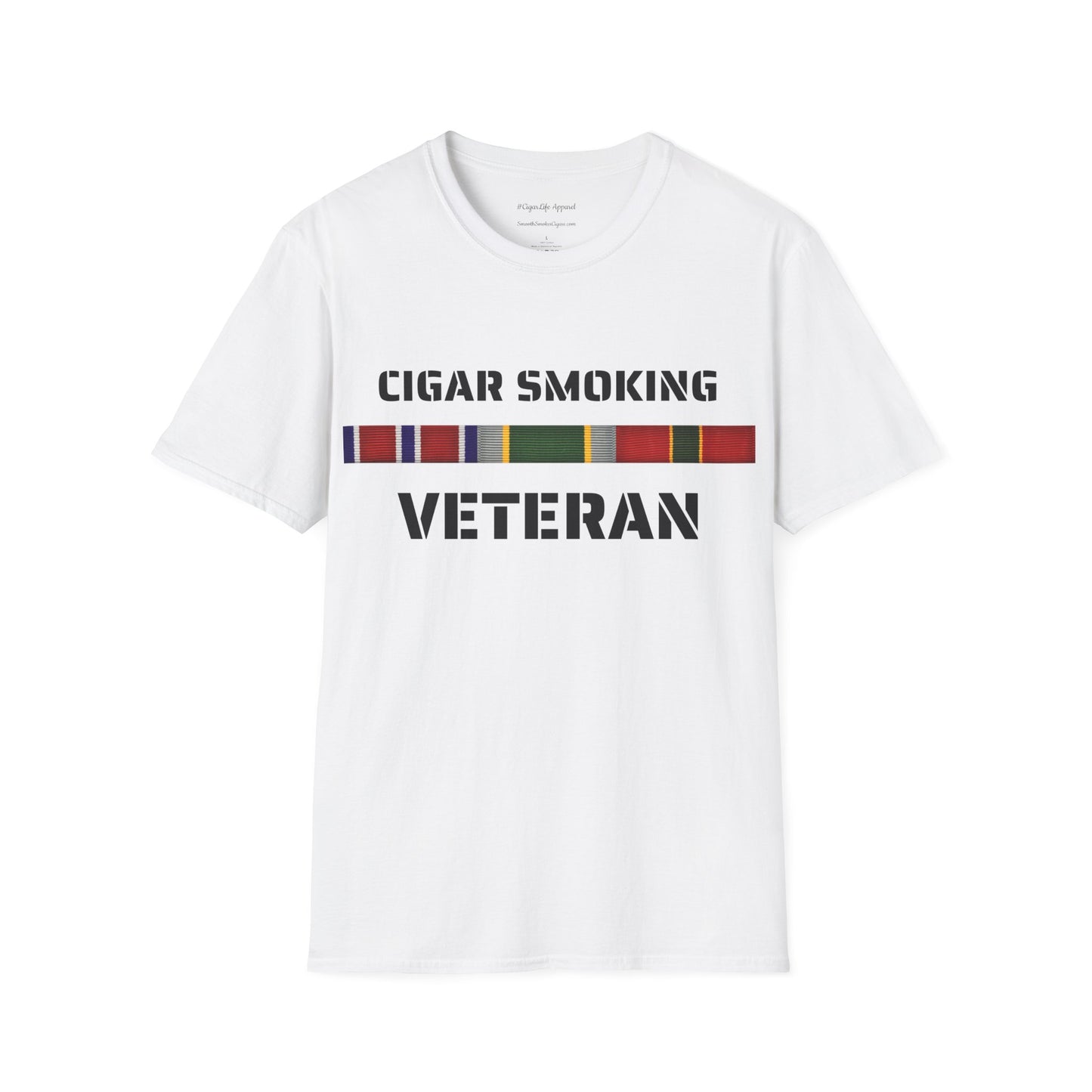 Cigar Smoking Veteran Unisex T-shirt