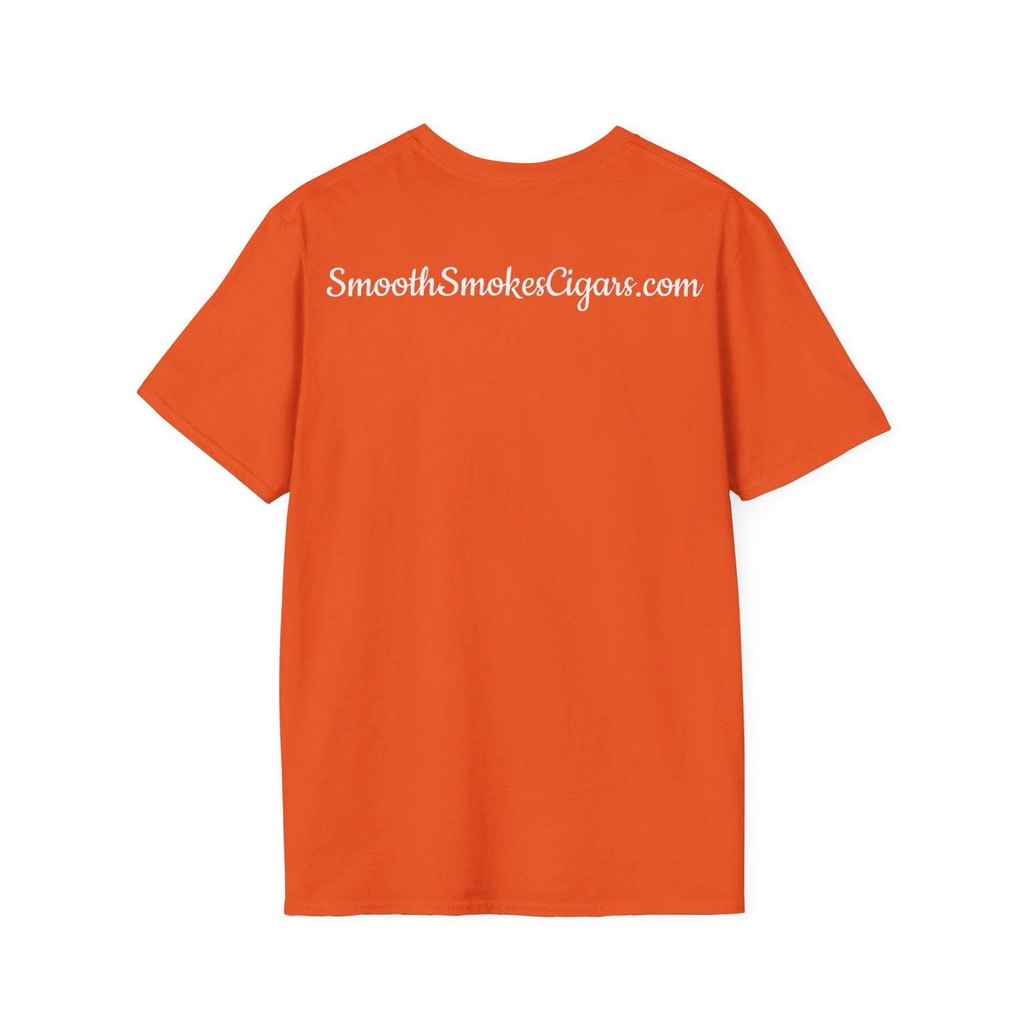 #CigarLife Unisex T-Shirt (Orange/White)