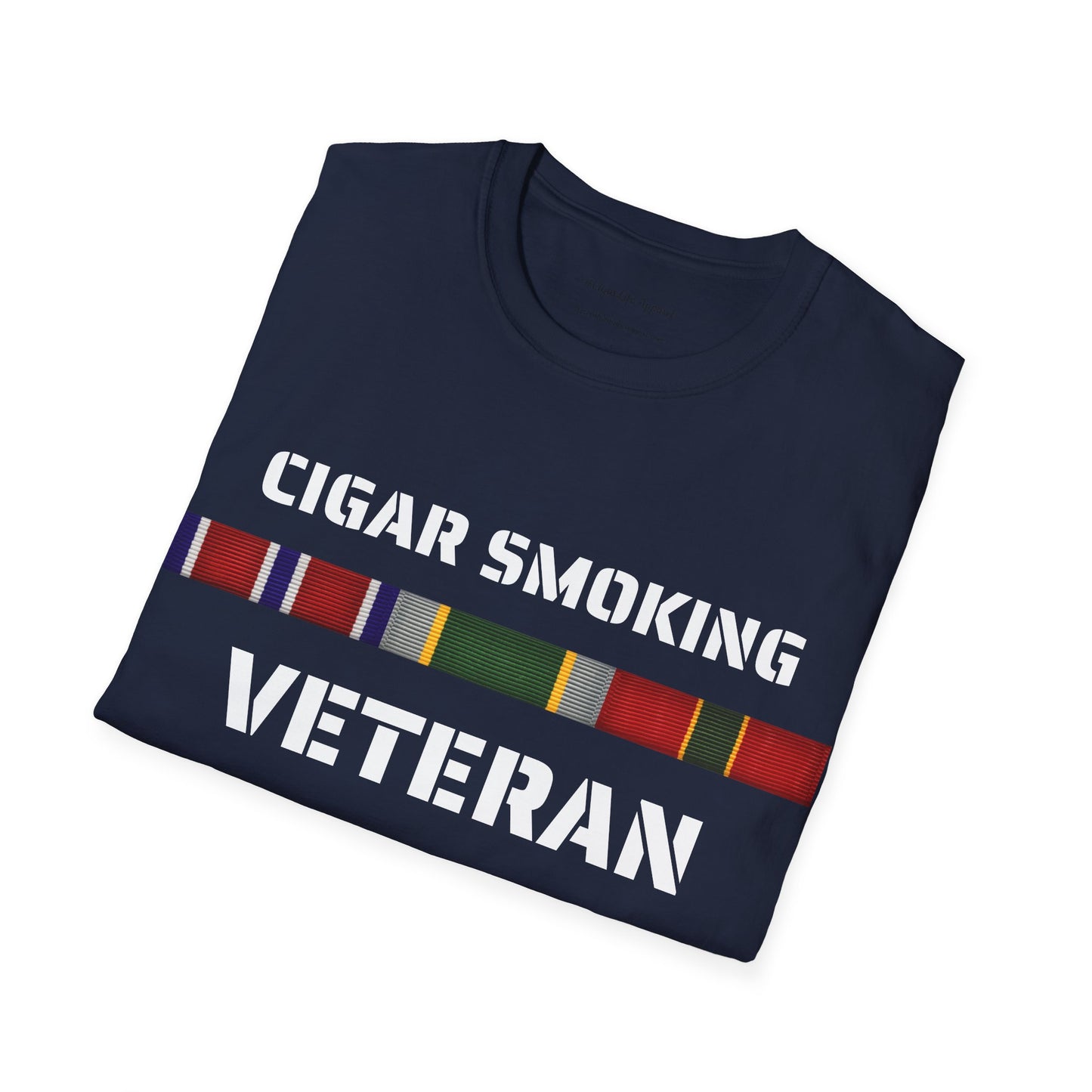 Cigar Smoking Veteran Unisex T-shirt