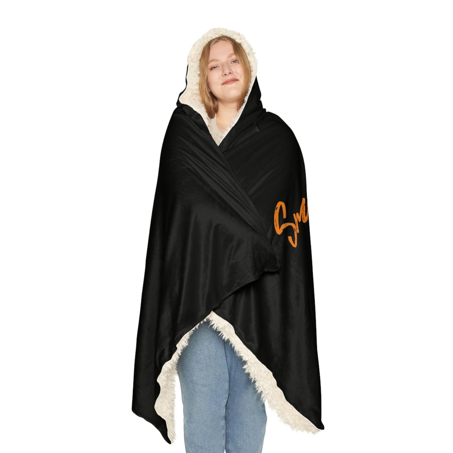 Smooth Smokes Cigars Hooded Blanket