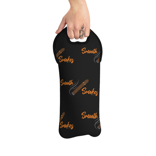 Smooth Smokes Cigars Wine Tote Bag