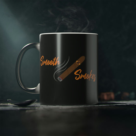 Smooth Smokes Cigars Heat-Reactive Mug